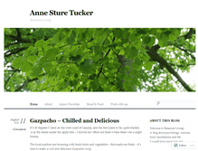 Tablet Screenshot of annesturetucker.com